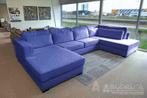 U-Bank Arnhem - u-banken - Blauw, Nieuw, 150 cm of meer, Stof, 300 cm of meer