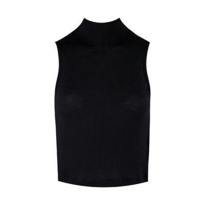 IRO • zwarte crop top Jikel • XS, Kleding | Dames, Tops, Zwart, Nieuw, Maat 34 (XS) of kleiner, Verzenden