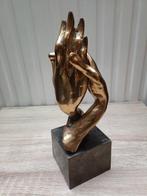 Yves Lohe (1947) - sculptuur, Grandes mains tendresse 27cm, Antiek en Kunst