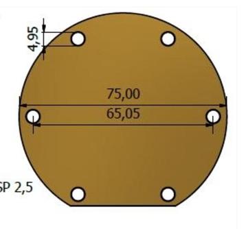 Impellerpomp deksel Volvo Penta 855724 beschikbaar voor biedingen