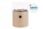 Cosiscoop XL - sandy beige - gaslantaarn met gaspatroon, Tuin en Terras, Verzenden, Nieuw