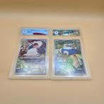 Snorlax AR & CHR - 2 Graded card - Graad, Hobby en Vrije tijd, Verzamelkaartspellen | Pokémon, Nieuw