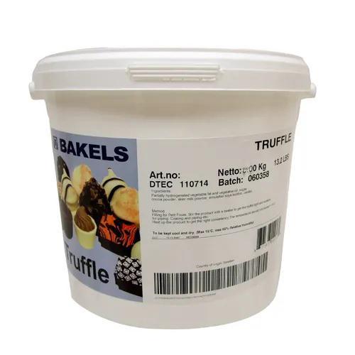 Bakels Ganache(Truffel) Choco Wit 6kg, Hobby en Vrije tijd, Taarten en Cupcakes maken, Nieuw, Verzenden