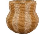 Mica Decorations Tacoma Opbergmand met Deksel - H47 x Ø50 cm, Huis en Inrichting, Woonaccessoires | Schalen en Manden, Verzenden