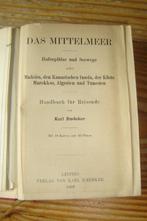 Karl Baedeker - Das Mittelmeer. Hafenplätze und Seewege, Antiek en Kunst