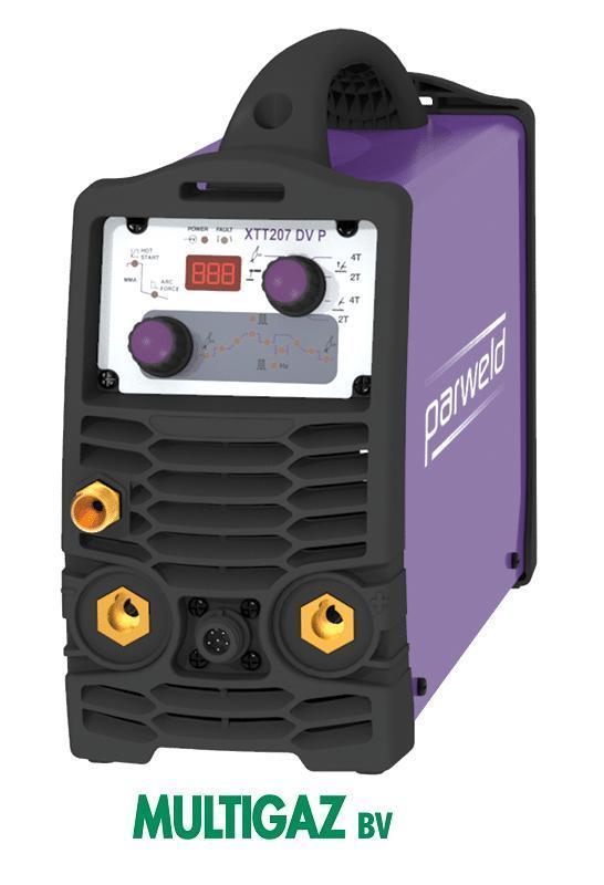 Parweld XTT 207DC PULS TIG LASAPPARAAT INVERTER, Doe-het-zelf en Verbouw, Gereedschap | Lasapparaten, Nieuw