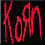 Korn - Logo - Koelkast magneet - officiële merchandise, Verzamelen, Ophalen of Verzenden, Nieuw, Gebruiksvoorwerp