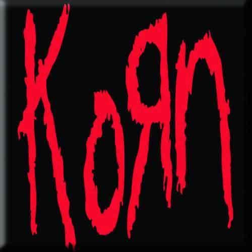 Korn - Logo - Koelkast magneet - officiële merchandise, Verzamelen, Muziek, Artiesten en Beroemdheden, Gebruiksvoorwerp, Nieuw