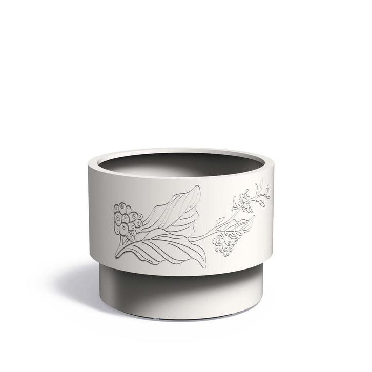 Aluminium bloempot More Ø100x75cm - Met bodem (OP=OP), Tuin en Terras, Bloembakken en Plantenbakken, 60 cm of meer, 100 cm of meer