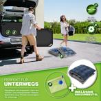 Ligbed - Ligstoel - Zonnebed - Opvouwbaar - Blauw - Tillvex®, Tuin en Terras, Verzenden, Zo goed als nieuw