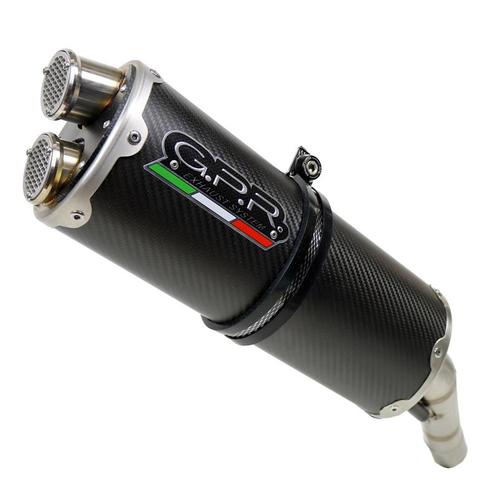 GPR - Uitlaat Demper Dual EVO4 Carbon Premium Moto Guzzi V85, Motoren, Tuning en Styling