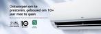 LG Dual Airco’s Energiezuinig en Stil + Installatie, Nieuw, 3 snelheden of meer, Afstandsbediening, Verwarmen
