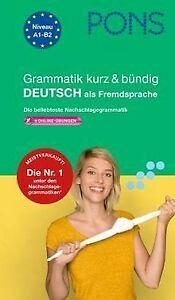 PONS Grammatik kurz & bündig Deutsch als Fremdsprac...  Book, Boeken, Overige Boeken, Zo goed als nieuw, Verzenden