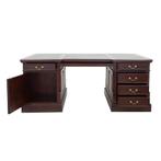 Engels Bureau Partnerdesk | 200 cm | Klassiek Engels Bureau, Ophalen, Nieuw