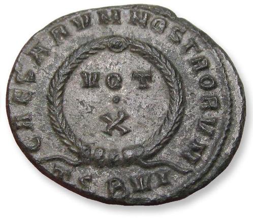 Romeinse Rijk. Constantine II as Caesar. Follis Thessalonica, Postzegels en Munten, Munten | Europa | Niet-Euromunten