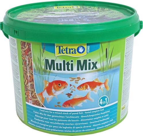 Tetra Pond Multi Mix | vier soorten voer 10 liter, Tuin en Terras, Vijver-toebehoren, Ophalen of Verzenden