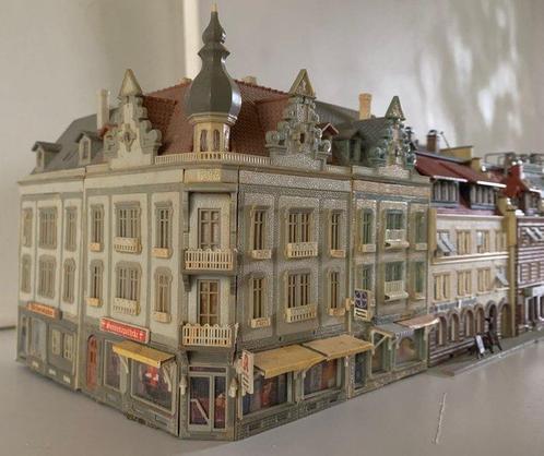 Kibri N, TT - Modeltreinlandschap (11) - rij huizen, Hobby en Vrije tijd, Modeltreinen | N-Spoor