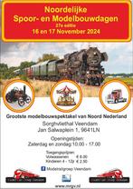 Spoor-en Modelbouwdagen te Veendam 16/17 november, Hobby en Vrije tijd, Modeltreinen | Overige schalen, Nieuw