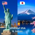 Data Simkaart USA & Japan - 10GB, Ophalen of Verzenden, Nieuw, Overige providers