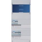 Hager groepenkast 1-fase 4 groepen, 2 Aardlekschakelaars, Doe-het-zelf en Verbouw, Elektra en Kabels, Ophalen of Verzenden, Nieuw