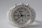 Omega Speedmaster White side of the moon 08/2024, Sieraden, Tassen en Uiterlijk, Horloges | Heren, Overige materialen, Leer, Polshorloge