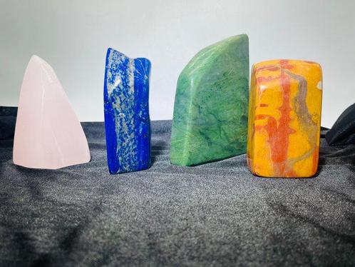 Set van 4 unieke kristallen - Perfect voor nieuwe, Verzamelen, Mineralen en Fossielen