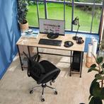 Bureau Stoke 137x55x75cm - industrieel donkerbruin