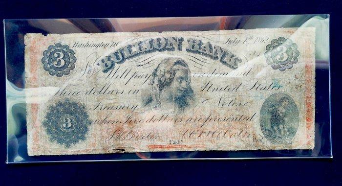 Verenigde Staten van Amerika - Verouderde valuta -. 3, Postzegels en Munten, Bankbiljetten | Europa | Niet-Eurobiljetten