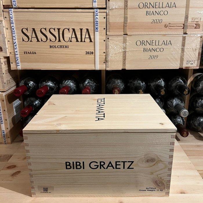 2021 Bibi Graetz, Testamatta - Toscane IGT - 6 Flessen (0.75, Verzamelen, Wijnen