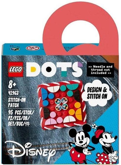 LEGO DOTS Mickey Mouse & Minnie Mouse: Stitch-on patch - 419, Kinderen en Baby's, Speelgoed | Duplo en Lego, Ophalen of Verzenden