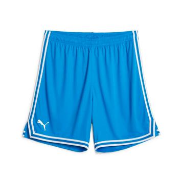 Puma Hoops Basketbal Short Kinderen Blauw- Bijna uitverkocht