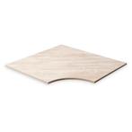 Hoekblad 120 x 120 cm voor hoekbureau - Oak Light, Ophalen of Verzenden, Nieuw in verpakking