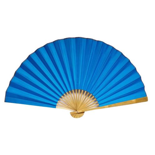 Beauty & Care Chinese Waaier blauw 100 cm 1 st..  new, Sport en Fitness, Gezondheidsproducten en Wellness, Overige typen, Nieuw