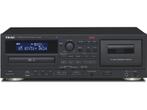 Teac AD-850-SE/B - Cassettebandjes en CDs opnemen op USB -, Verzenden, Zo goed als nieuw