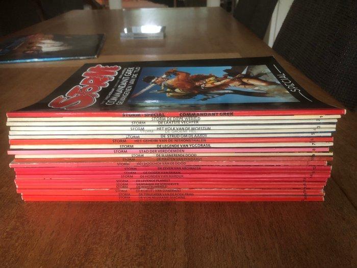 Storm 0 t/m 21 - opeenvolgende reeks SC - 22 Album - Diverse, Boeken, Stripboeken