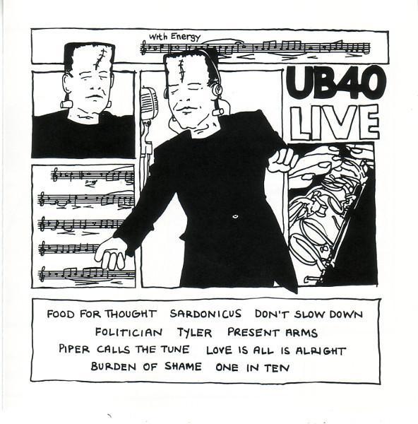 cd - UB40 - Live, Cd's en Dvd's, Cd's | Overige Cd's, Zo goed als nieuw, Verzenden