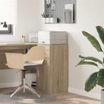 vidaXL Dressoir met lade Sonoma eiken 38 x 34,5 x 75 cm, Huis en Inrichting, Verzenden, Nieuw, Overige houtsoorten, Minder dan 50 cm