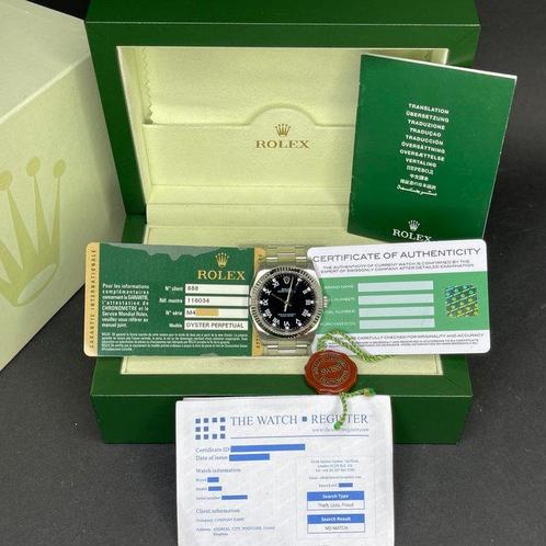 Rolex - Oyster Perpetual - 116034 - Unisex - 2008, Sieraden, Tassen en Uiterlijk, Horloges | Heren