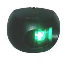 Aqua Signal AS34 Led Stuurboordlamp - zwart - LED, Watersport en Boten, Accessoires en Onderhoud, Ophalen of Verzenden