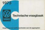 1973 Volkswagen Technische Vraagbaak Motoren, Verzenden