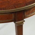 Amboina Bouillotte tafel gesig ESCALIER DE CHRISTAL PARIS me, Antiek en Kunst, Ophalen of Verzenden