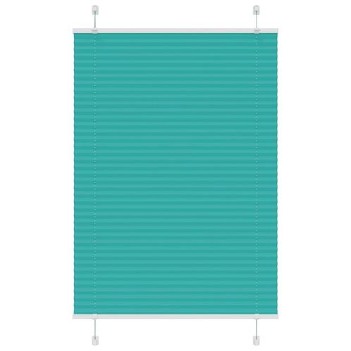 vidaXL Plissé rolgordijn 95x100 cm stofbreedte 94,4 cm, Huis en Inrichting, Stoffering | Gordijnen en Lamellen, Groen, Nieuw, Verzenden
