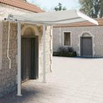 vidaXL Luifelpaalset 300x245 cm ijzer wit, Verzenden, Nieuw
