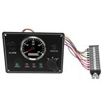 Dashboard scheepsmotor groot zwart kabels voorbereid (12V) 4, Watersport en Boten, Ophalen of Verzenden, Nieuw, Motor en Techniek