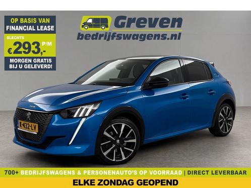 Peugeot 208 1.2 PureTech GT Pack 131PK 360Cam Pano Sfeer LED, Auto's, Peugeot, Automaat, Benzine, Blauw, Verzenden