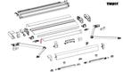 Thule 6300 Roller Tube 3.25 D30, Nieuw