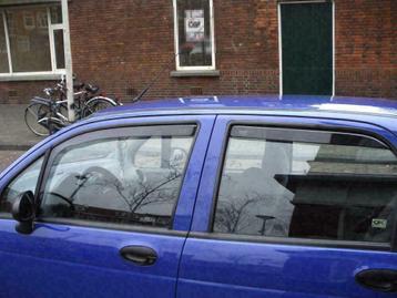 Zijwindschermen donker getint raamspoilers visors oa Matiz beschikbaar voor biedingen