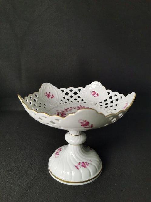 Meissen - Ricco dipinto indiano viola - Grande centrotavola, Antiek en Kunst, Antiek | Meubels | Tafels