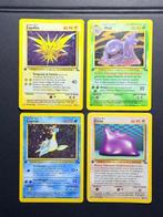 Pokémon - 4 Card - Zapdos Holo - Lapras Holo - Muk Holo -, Nieuw