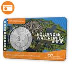 Hollandse Waterlinies Vijfje 2025 UNC-kwaliteit in coincard, Verzenden
